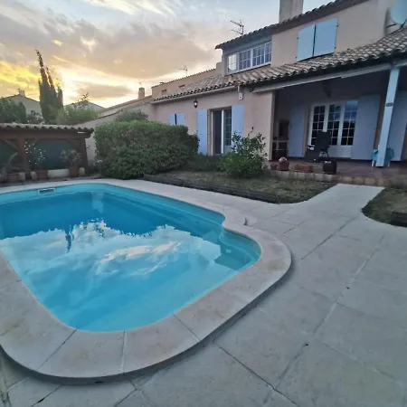 Jolie Maison Piscine 8 Mn A Pied Du Centre Et Plage Villa Canet-en-Roussillon